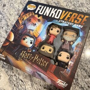 Funkoverse Strategy Game Harry Potter 102 4-Pack Snape Dumbledore NEW Funko 2020
